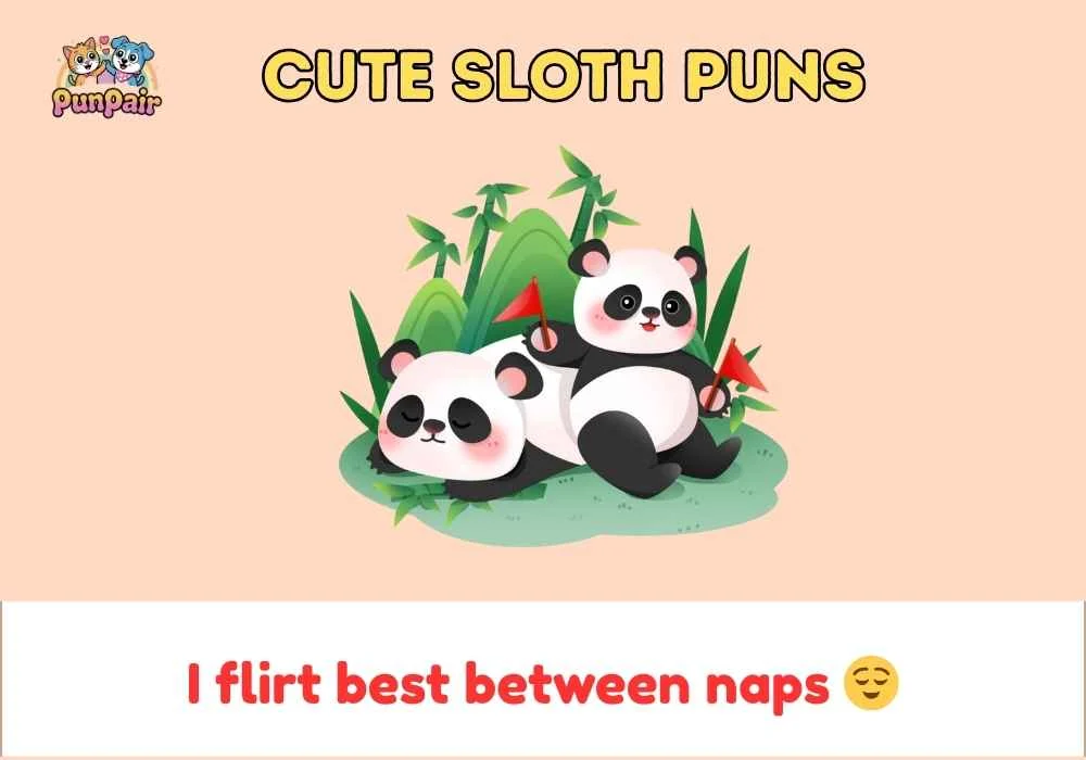 Cute Sloth Puns