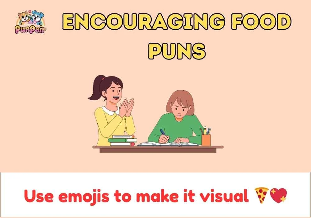 encouraging food puns