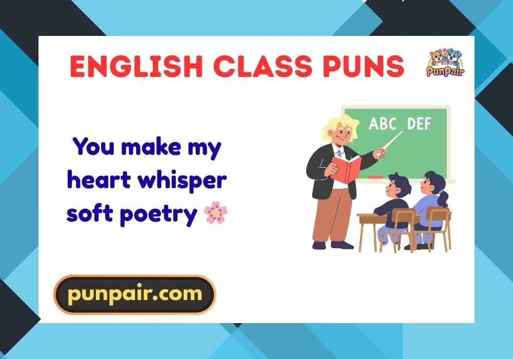 English Class Puns