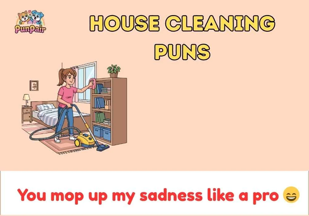 house cleaning puns