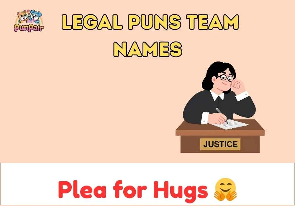Legal Puns Team Names