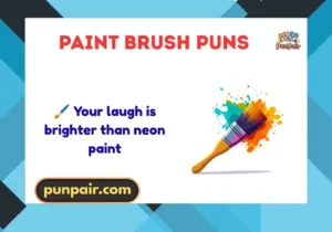 paint brush puns